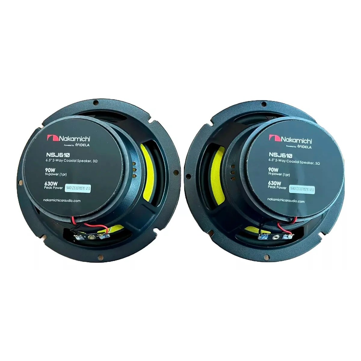 Alto Falante 6.5'' 90W RMS 3 Ohms NSJ610 Nakamichi (Par)