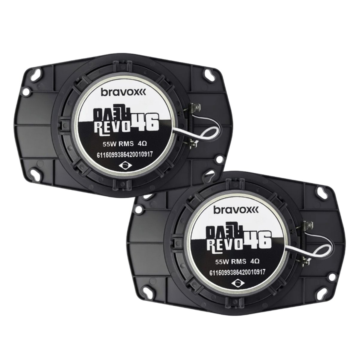 Alto falante 4X6'' Revo 46 110W RMS 4 Ohms Bravox (Par)