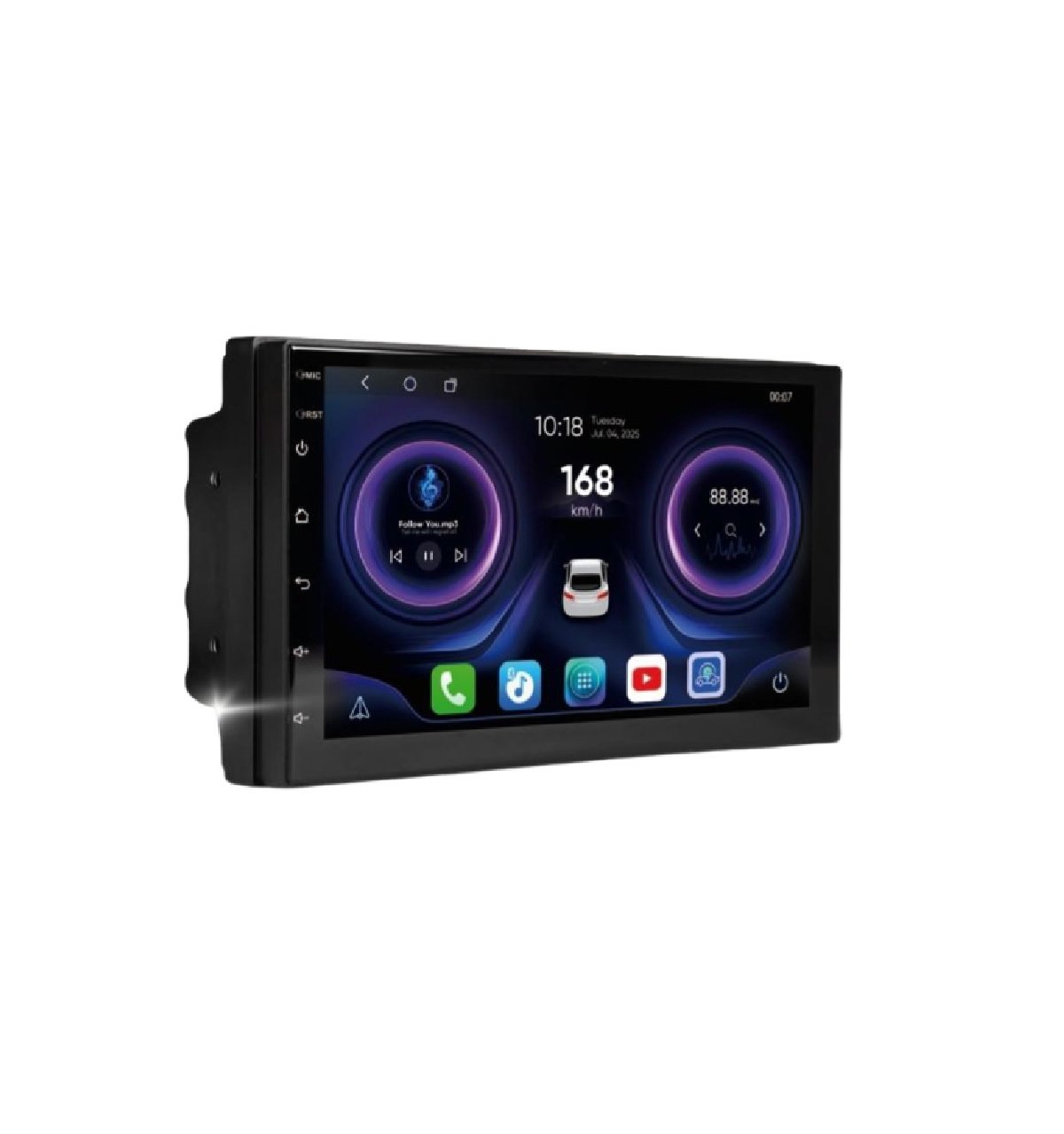 Multimídia Android 7'' com Carplay Android Auto RS-719BR Roadstar
